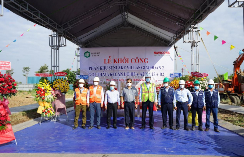 Khởi công xây dựng Phân khu Sunlake Villas tại Van Phuc City -0
