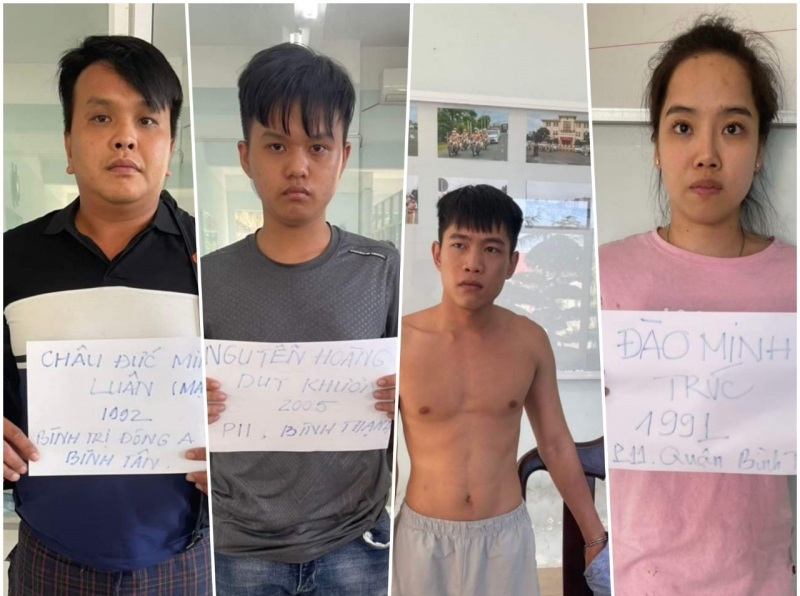 Bắt giữ 4 đối tượng giết người tại quán karaoke trên đường chạy trốn -0