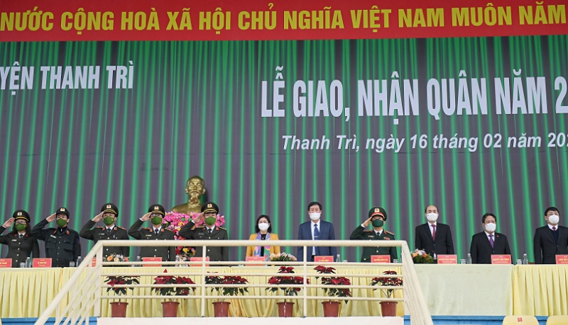 MPS leaders join enlistment events in Hanoi, HCMC -0