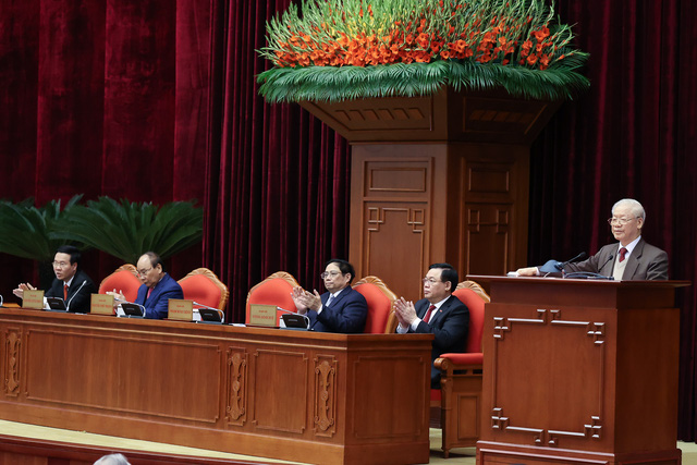 Bộ Chính trị gặp mặt các nguyên lãnh đạo cấp cao của Đảng, Nhà nước -0