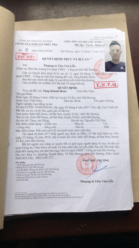 Bắt đối tượng truy nã chém vợ vì nợ nần cá độ bóng đá  -0