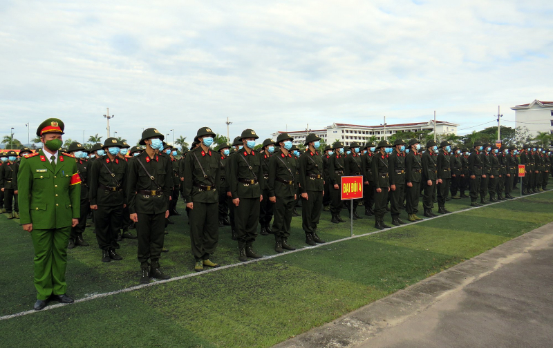 Khai Giảng Khóa Huấn Luyện 560 Công Dân Thực Hiện Nghĩa Vụ Tham Gia Cand Báo Công An Nhân Dân