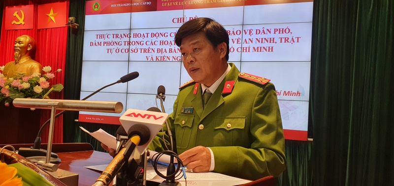 Cần sớm ban hành Luật Lực lượng tham gia bảo vệ an ninh trật tự ở cơ sở -0