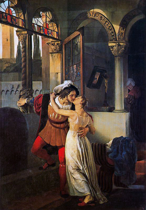 bức nụ hôn cuối của romeo và juliet của danh hoạ francesco hayez.jpg -0