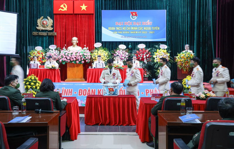 Đại hội Đại biểu Đoàn Thanh niên Cục Ngoại tuyến nhiệm kỳ 2022-2027 -2