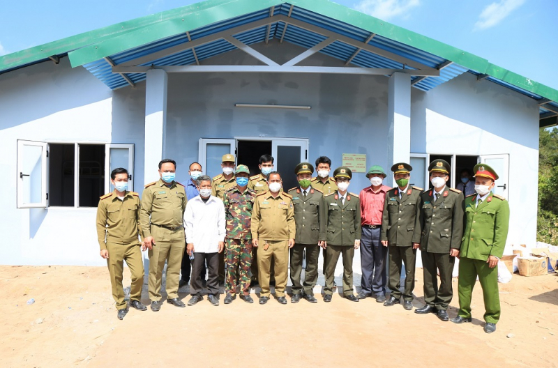 Những công trình trụ sở Công an biên giới thắm tình hữu nghị Việt - Lào -0