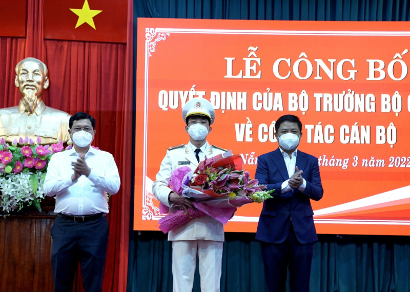 Trung tá Nguyễn Đại Đồng được bổ nhiệm Phó Giám đốc Công an Đà Nẵng -0