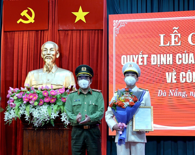 Trung tá Nguyễn Đại Đồng được bổ nhiệm Phó Giám đốc Công an Đà Nẵng -0
