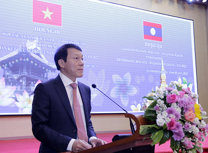 Thắt chặt quan hệ hợp tác giữa lực lượng An ninh hai nước Việt Nam - Lào -0