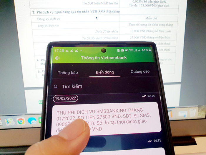 Ngân hàng và nhà mạng thống nhất thu phí SMS Banking 11.000 đồng/tháng -0