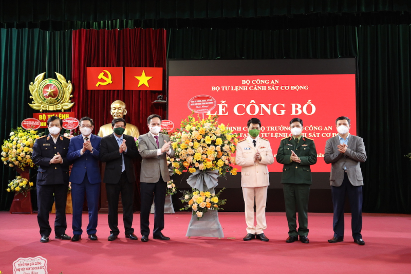 Đại tá Lê Ngọc Châu, Giám đốc Công an tỉnh Hải Dương đến nhận chức vụ Tư lệnh Bộ Tư lệnh Cảnh sát cơ động  -0