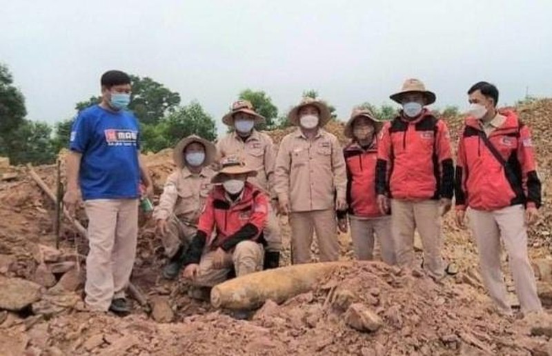 230-kg war-left bomb in Quang Binh defused -0