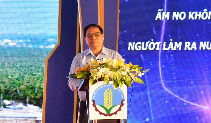 Thủ tướng Phạm Minh Chính dự khánh thành dự án thủy lợi Cái Lớn – Cái Bé -0