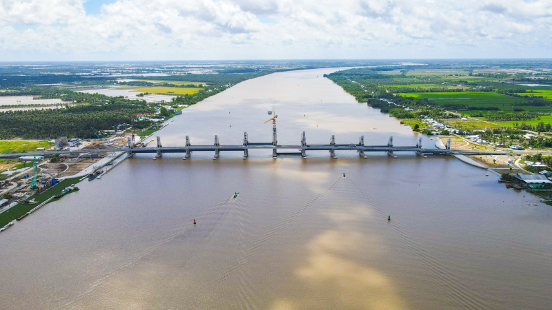 Thủ tướng Phạm Minh Chính dự khánh thành dự án thủy lợi Cái Lớn – Cái Bé -0