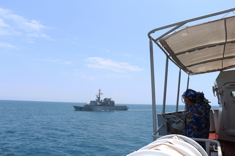 Tàu chiến Việt Nam luyện tập, diễn tập cùng Hải quân các nước -0