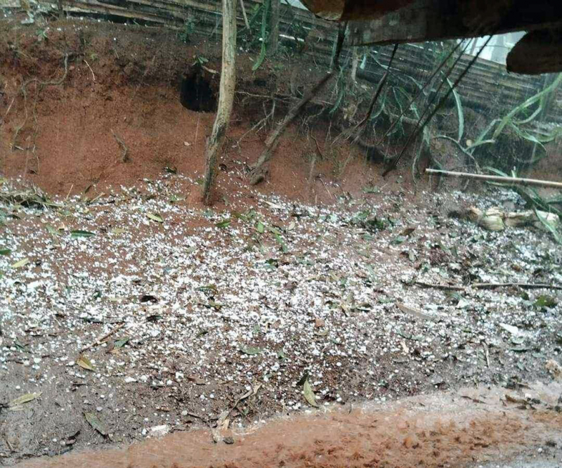 Sơn La: Mưa đá ở nhiều huyện vùng cao gây thiệt hại nghiêm trọng -0