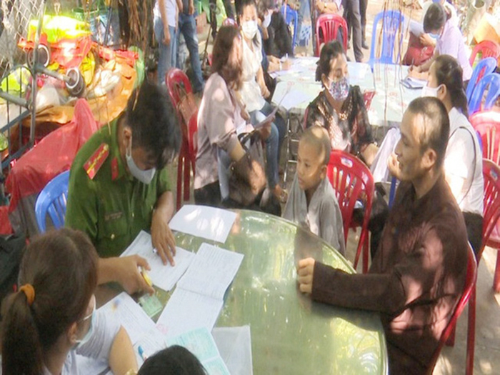 Tiếp tục khám xét “Tịnh thất Bồng lai” để thu thập tài liệu, củng cố chứng cứ -0