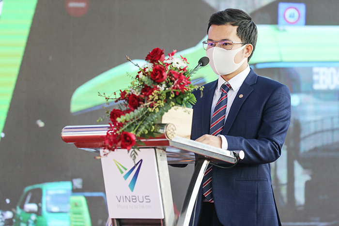 Khai trương tuyến xe buýt điện đầu tiên tại TP Hồ Chí Minh -1