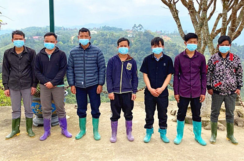 Xử phạt 7 đối tượng xâm nhập khu vực biên giới trái phép -0