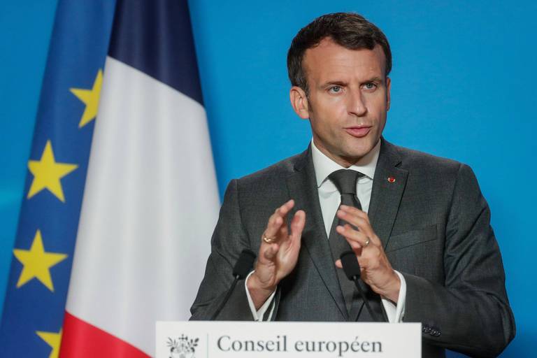 Ông Macron tuyên bố 