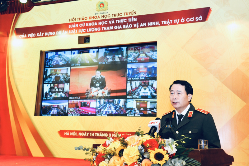 Luận cứ khoa học và thực tiễn xây dựng Luật Lực lượng tham gia bảo vệ ANTT ở cơ sở -0