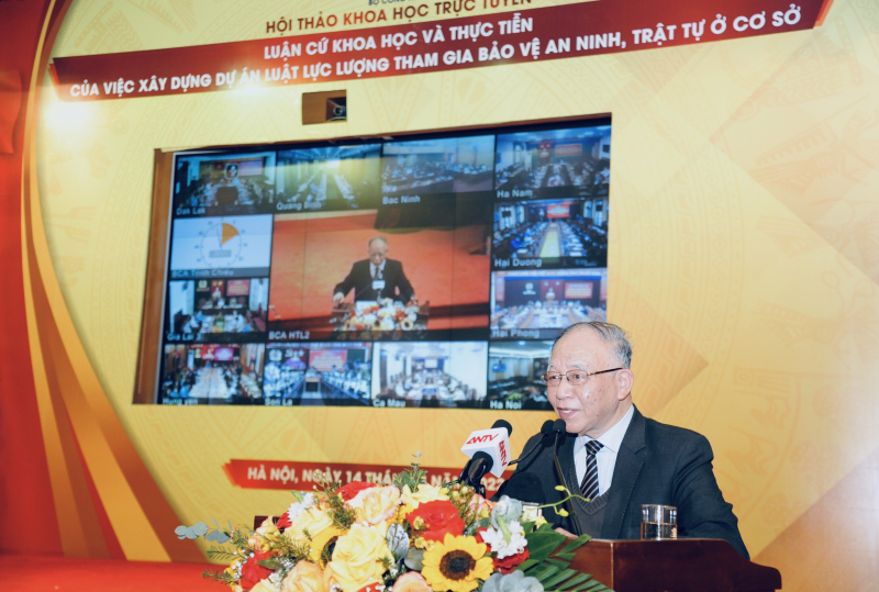 Tính cấp thiết của việc ban hành Luật Lực lượng tham gia bảo vệ ANTT ở cơ sở -0