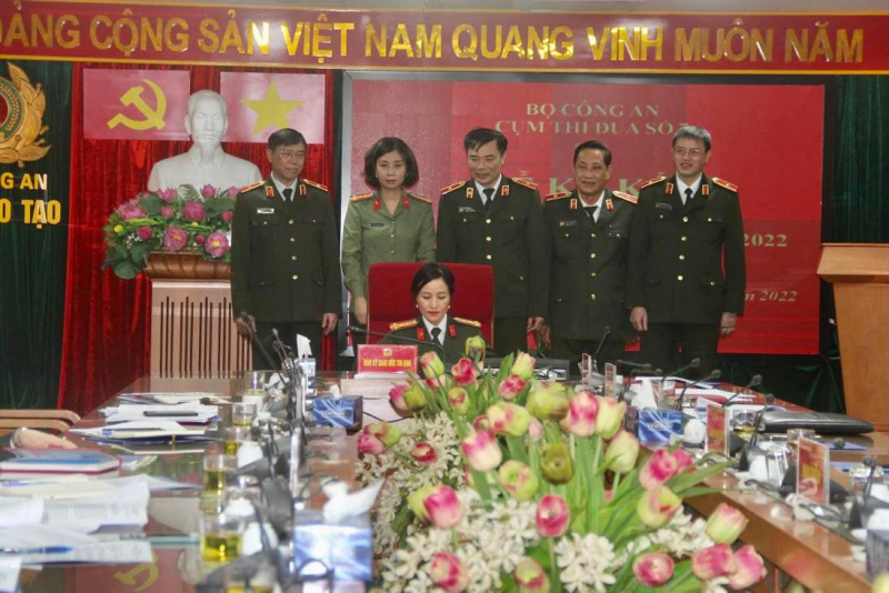 Cụm Thi đua số 7 ký kết giao ước thi đua phong trào “Vì An ninh Tổ quốc” năm 2022 -0