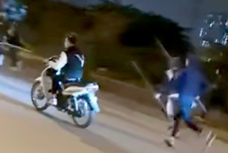 Ngăn chặn hàng chục thanh thiếu niên lao vào hỗn chiến trong đêm -0