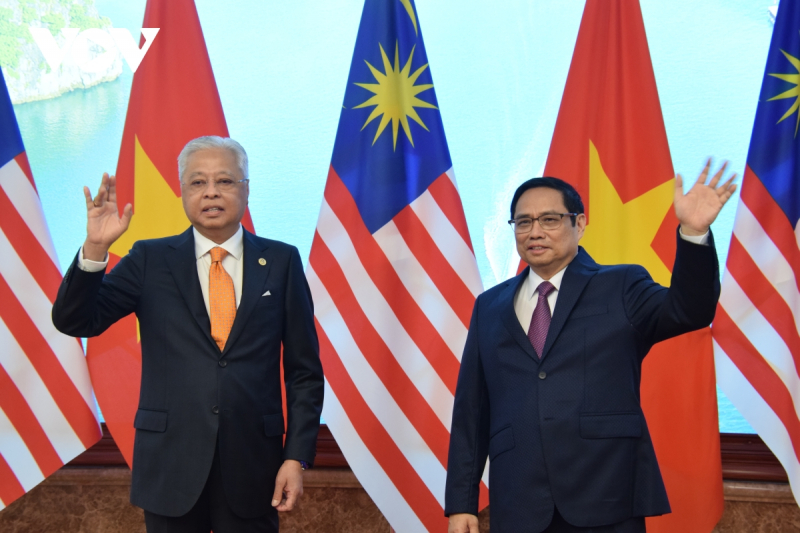 Lễ đón Thủ tướng Malaysia thăm chính thức Việt Nam -9