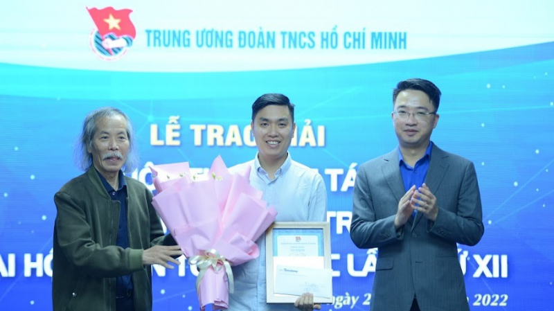 Công bố biểu trưng chính thức Đại hội Đoàn toàn quốc lần thứ XII -0