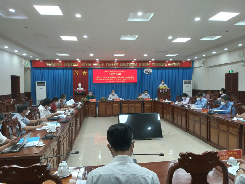 Sóc Trăng họp báo kỷ niệm 30 năm tái lập tỉnh và Hội nghị xúc tiến đầu tư năm 2022 -0