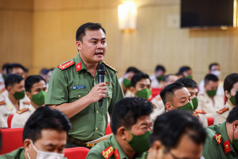 Bộ trưởng Tô Lâm Đối thoại giải đáp tâm tư, nguyện vọng của tuổi trẻ CAND -0