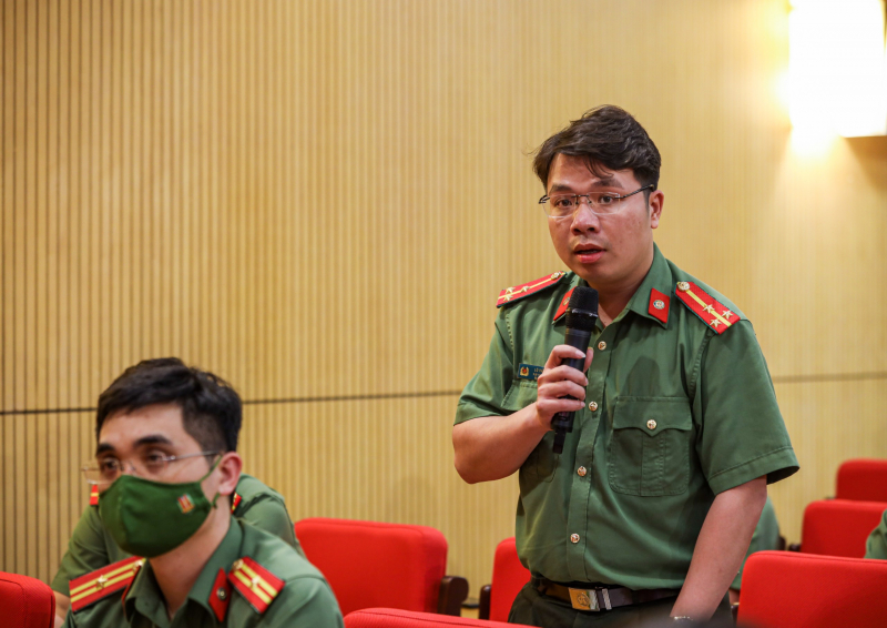 Bộ trưởng Tô Lâm Đối thoại giải đáp tâm tư, nguyện vọng của tuổi trẻ CAND -0