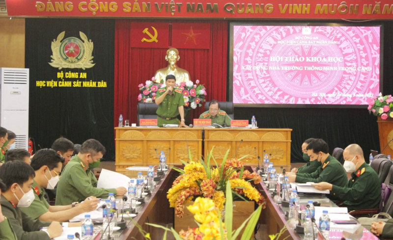 Xây dựng, lan toả mô hình nhà trường thông minh trong CAND -0