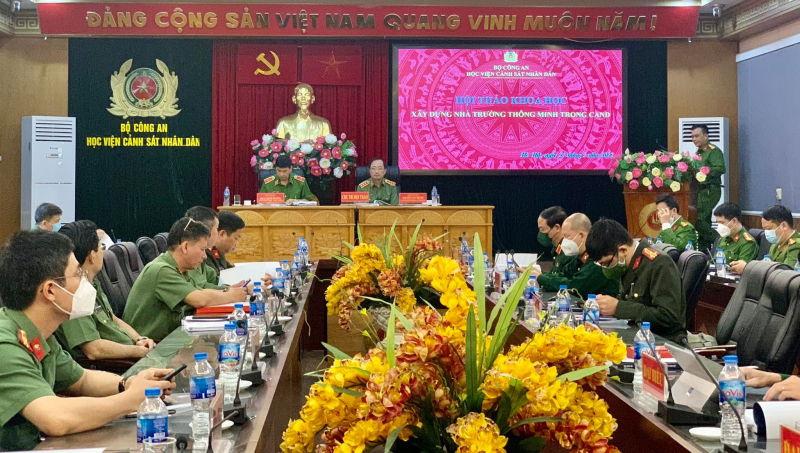 Xây dựng, lan toả mô hình nhà trường thông minh trong CAND -0