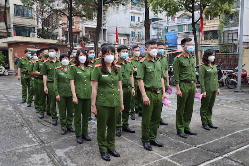 Tuổi trẻ khối cơ quan Bộ Tư lệnh Cảnh sát cơ động hiến 300 đơn vị máu vì cộng đồng -0