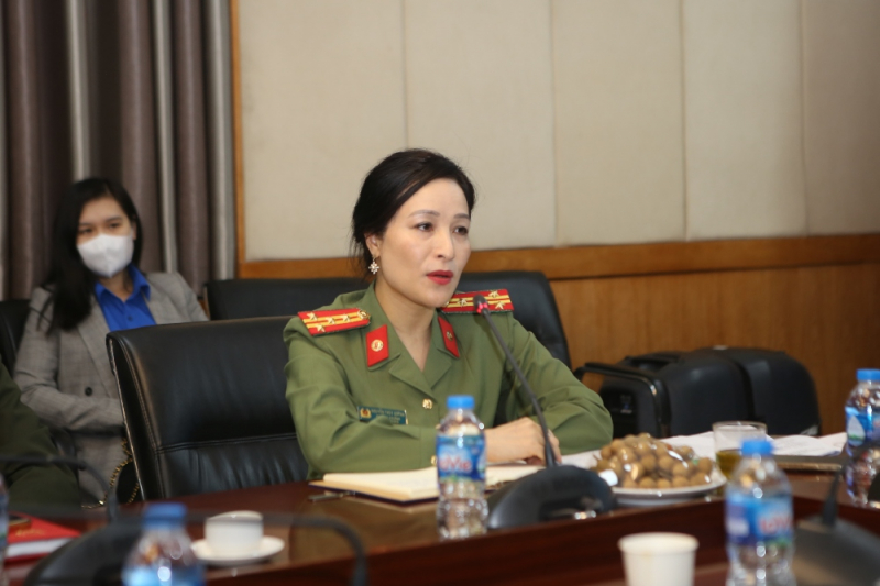 Lãnh đạo Cục Truyền thông CAND giải đáp nhiều vấn đề nóng của đoàn viên, thanh niên -0