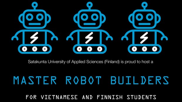 Robotics competition held for secondary students of Vietnam, Finland -0