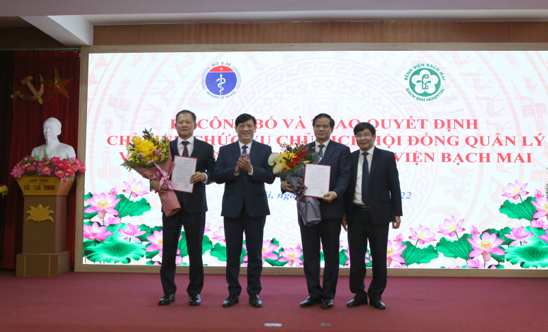 Bệnh viện Bạch Mai có tân Giám đốc và Chủ tịch Hội đồng quản lý -0