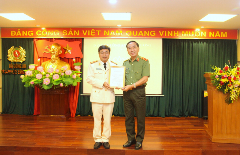 Công bố Phó Chủ nhiệm Thường trực Ủy ban Kiểm tra Đảng ủy Công an Trung ương -0