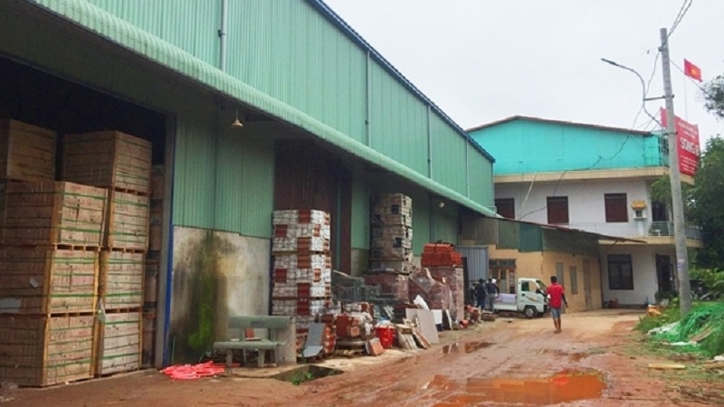 Cán bộ xã ngang nhiên xây nhà trái phép trên đất nông nghiệp -0