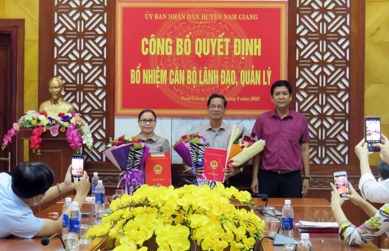 Nữ cán bộ 8X được bổ nhiệm làm Giám đốc Ban Quản lý rừng phòng hộ tại Quảng Nam -0