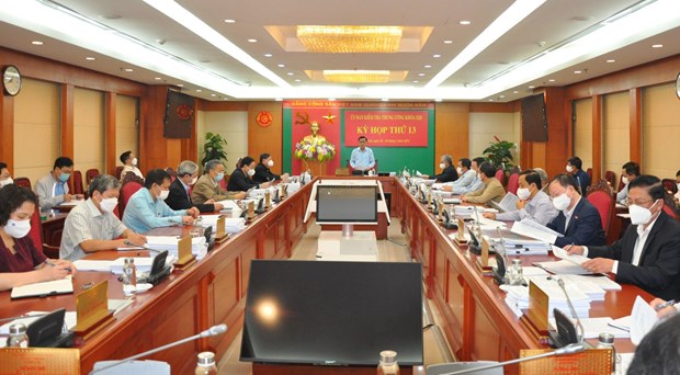 Ủy ban Kiểm tra Trung ương thông báo kết luật kỳ họp 13 -0