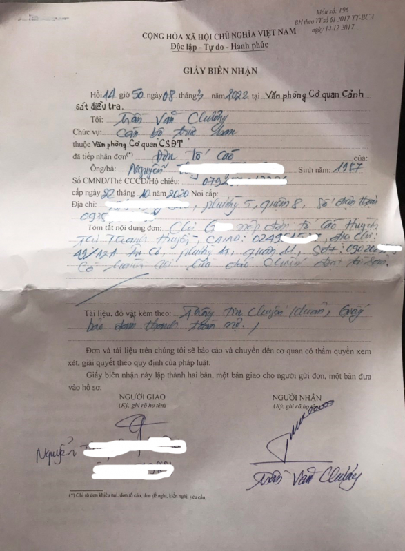 Sập bẫy đầu tư “vàng ảo” theo mô hình đầu tư đa cấp -1