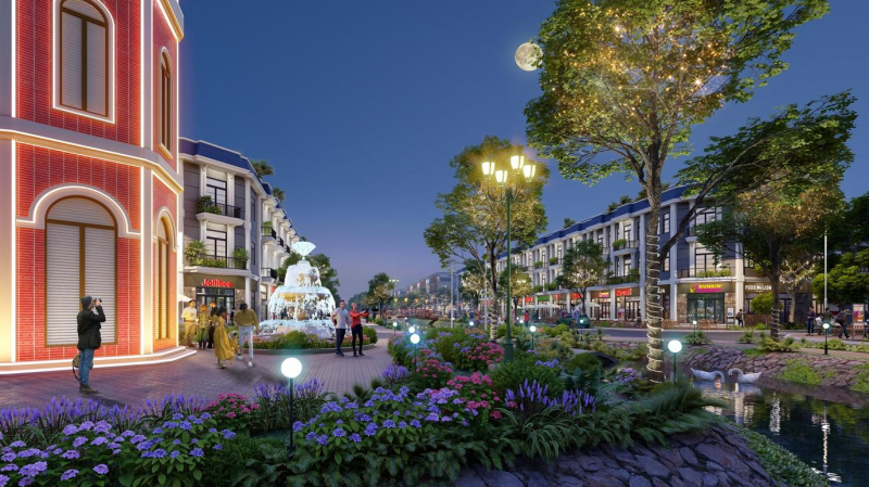 The Diamond City - “Góc nhỏ Quảng trường Hà Lan” trong lòng dự án -0