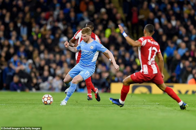 Kevin De Bruyne lập công, Man City thắng tối thiểu Atletico -0