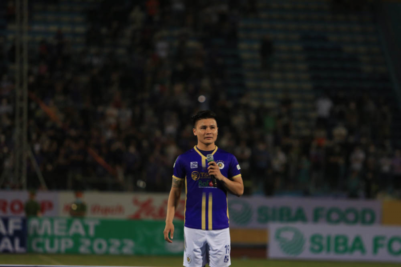 Bộ trưởng Tô Lâm dự khán trận đấu giữa Hà Nội FC và CLB CAND -0