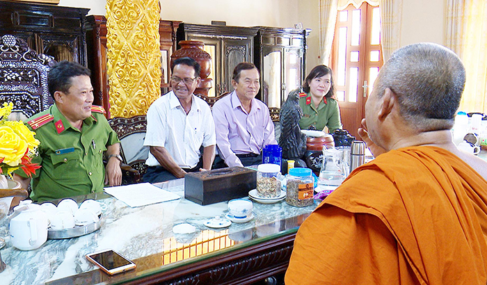 Người con của đồng bào Khmer vì bình yên phum, sóc  -0