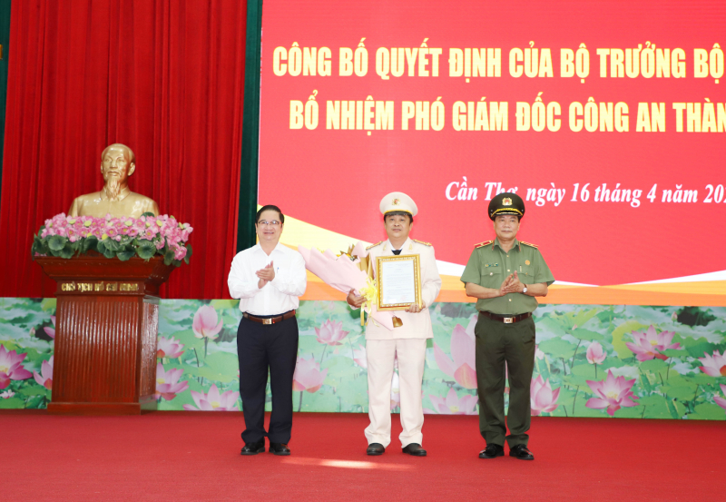 Công an TP Cần Thơ có tân Phó Giám đốc -0