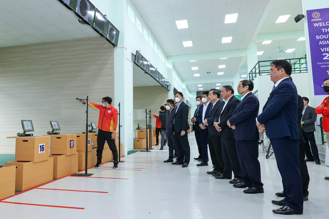 Thủ tướng động viên đoàn thể thao Việt Nam, kiểm tra công tác chuẩn bị SEA Games 31 -0